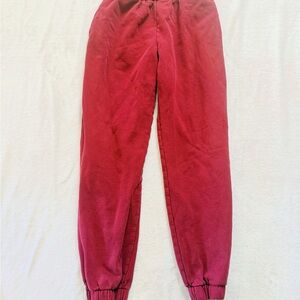 Burgundy Jogger Pants